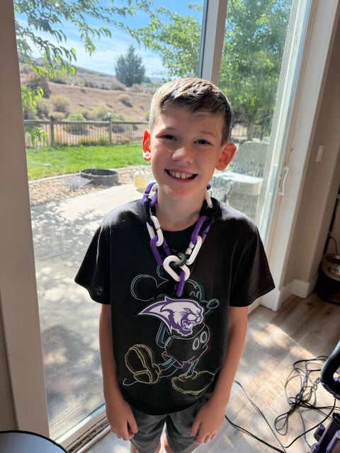 Custom3D Printed Jumbo Mascot Turnover Chain